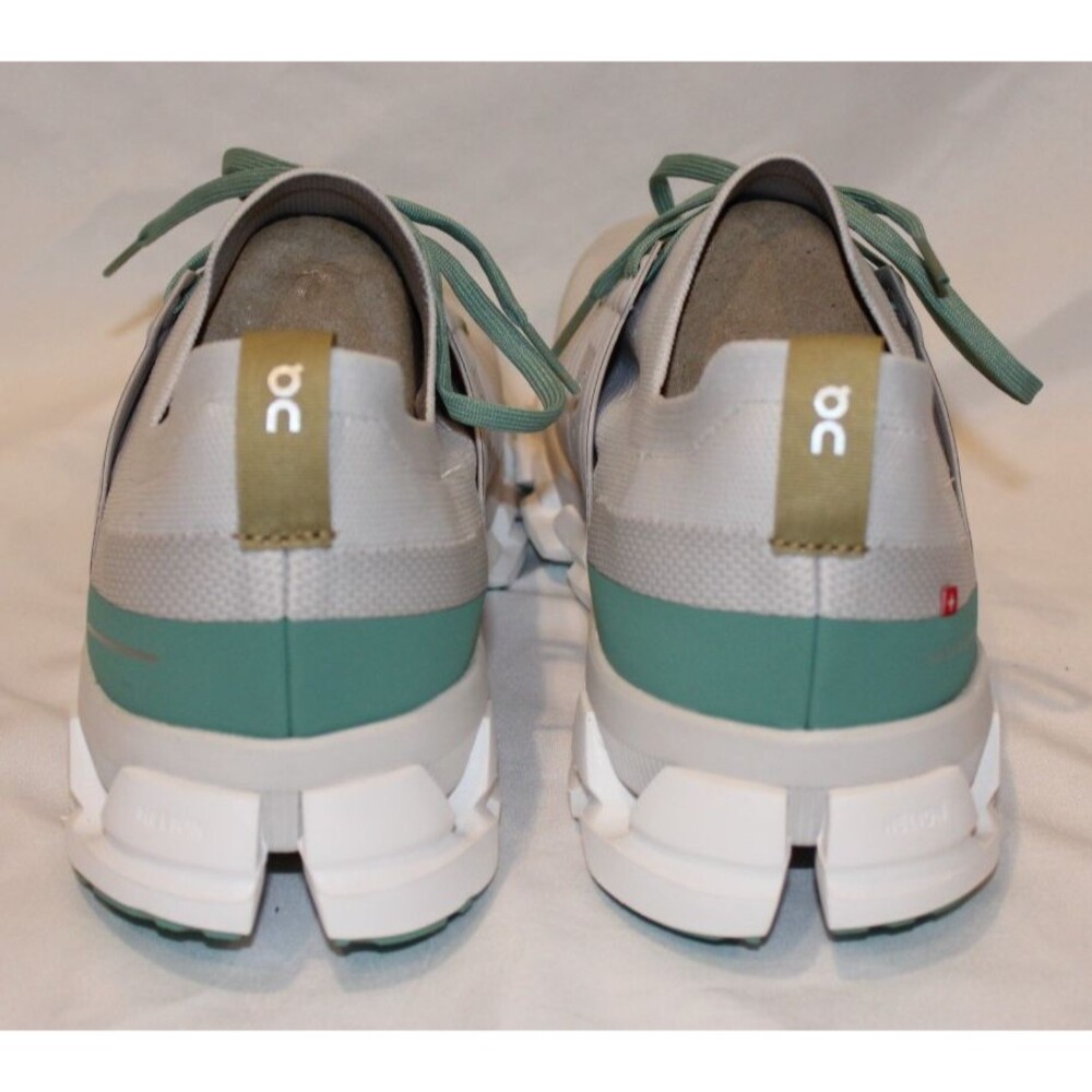 NIB ON CLOUD MEN'S CLOUDSWIFT 3 RUNNING ATHLETIC SNEAKERS WHITE GREEN SZ 12 - Picture 7 of 9